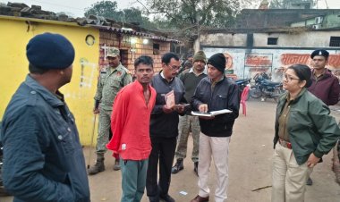 अपराध नियंत्रण के लिए सुबह 4 बजे से कांबिंग अभियान, 120 वाहनों की चेकिंग; 2 किलो गांजा जब्त, 2 आरोपी पकड़े गए