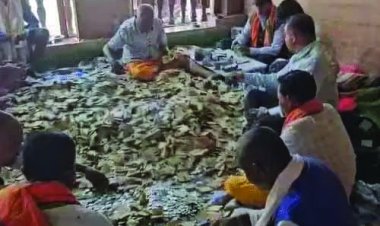 मां दंतेश्वरी मंदिर की 9 दान पेटियों से निकले 19.44 लाख, भक्तों की मन्नतों के पत्र भी मिले