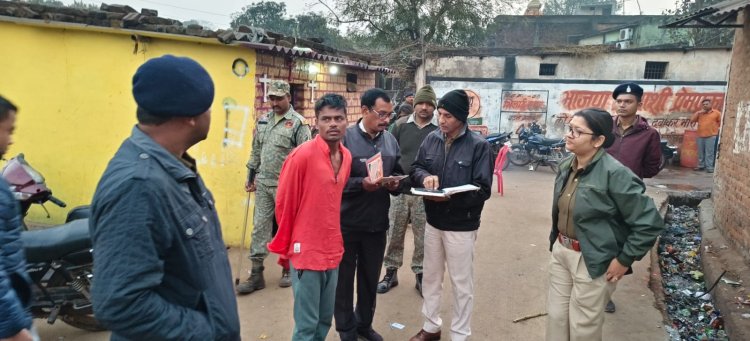 अपराध नियंत्रण के लिए सुबह 4 बजे से कांबिंग अभियान, 120 वाहनों की चेकिंग; 2 किलो गांजा जब्त, 2 आरोपी पकड़े गए