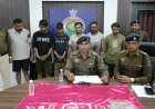 दुर्ग जिले में नाकाबंदी में बड़ा खुलासा: 6 आरोपी गिरफ्तार, 8 चोरी के मामले सुलझे, ₹7.15 लाख की जप्ती