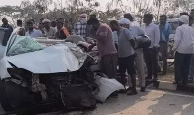 सड़क हादसे में CRPF कोबरा बटालियन के 4 जवानों की मौत, 1 गंभीर