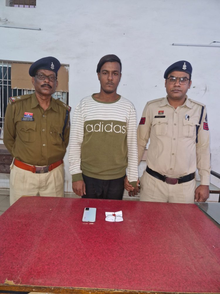 छावनी पुलिस की बड़ी कार्रवाई: 80 हजार की हीरोइन के साथ आरोपी अरमान अंसारी गिरफ्तार