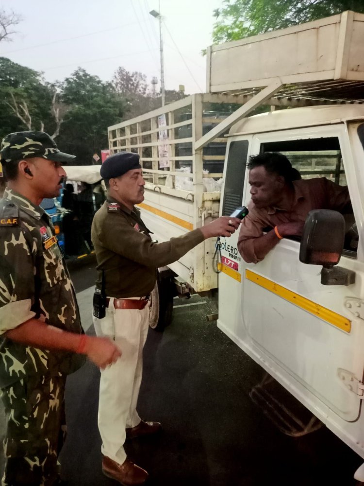 नशे में ड्राइविंग पर यातायात पुलिस का शिकंजा, दो महीने में 435 केस कोर्ट भेजे