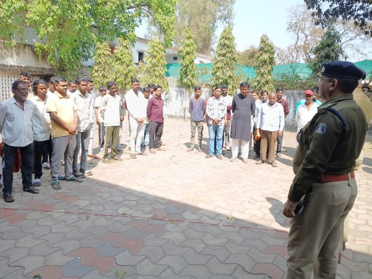 होली से पहले दुर्ग पुलिस की सख्ती, 68 गुंडा व निगरानी बदमाश तलब, फिंगरप्रिंट दर्ज