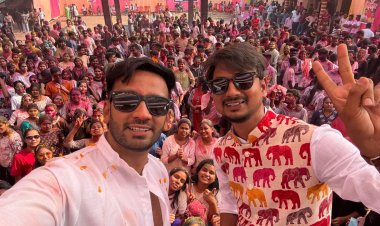 कालीबाड़ी में ‘फागुन महोत्सव’ की धूम, भजन और टेक्नो बीट्स पर झूमे युवा