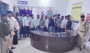 दुर्ग जिले के इस रिसॉर्ट में जुए की महफिल पर पुलिस का छापा, 16 गिरफ्तार, 3.59 लाख नकद सहित 25 लाख से अधिक की संपत्ति जब्त