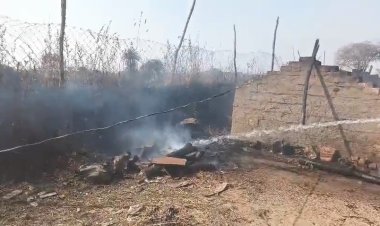 मोरिद गांव में आग का कहर: पैरावट में लगी आग से 7 घर जले, दमकल ने दो सिलेंडर निकालकर बड़ा हादसा टाला