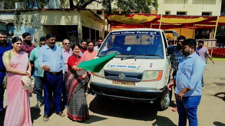 दुर्ग नगर निगम की पहल: अब खटालों का गोबर नहीं बहेगा नालियों में, मंदिरों के फूलों का होगा अलग संग्रहण