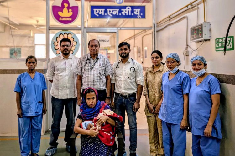 जिला अस्पताल की बड़ी सफलता: 900 ग्राम के समयपूर्व नवजात को मिली नई जिंदगी