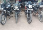  4 चोरी की मोटरसाइकिल बरामद, दो नाबालिग पकड़े गए