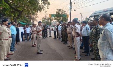 तड़के सुबह दुर्ग पुलिस का बड़ा कॉम्बिंग ऑपरेशन, 500 मकानों और 200 ट्रकों की जांच
