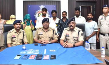 सूने मकानों में चोरी करने वाले एक नाबालिग सहित 7 गिरफ्तार, 5 लाख का सामान बरामद