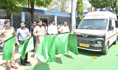 मोबाइल फोरेंसिक वैन सेवा का शुभारंभ, वैज्ञानिक अनुसंधान को मिलेगी नई गति