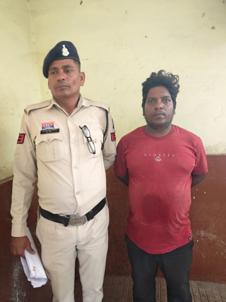 सुपेला में अवैध शराब पर पुलिस की कार्रवाई, घेराबंदी कर आरोपी गिरफ्तार