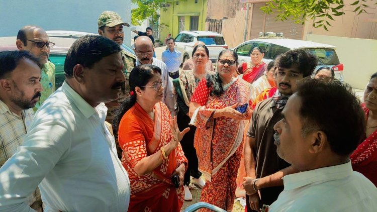 गार्डन की जमीन पर कब्जे की शिकायत, महापौर ने मौके पर पहुंचकर दिए कार्रवाई के निर्देश