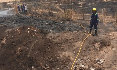 कोडिया धान खरीदी केंद्र में भीषण आग, 6 घंटे की मशक्कत के बाद पाया गया काबू, कई टन धान जलकर खाक