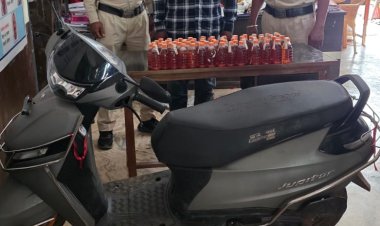दुर्ग पुलिस की कार्रवाई: 305 पौवा अंग्रेजी शराब के साथ 3 आरोपी गिरफ्तार