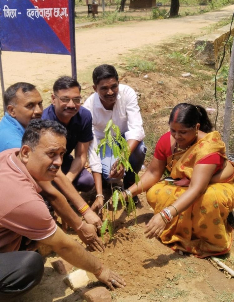 विश्व पर्यावरण दिवस पर कसौली कैंप में हुआ पौधारोपण, जनप्रतिनिधियों और ग्रामीणों ने बढ़-चढ़कर लिया हिस्सा