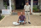 राजा तालाब के पास अवैध शराब बेचते युवक को पुलिस ने दबोचा, 32 पौवा देशी शराब जब्त