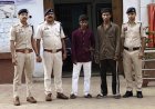 स्कूल छात्रों को रोककर मारपीट और शराब के लिए पैसे मांगने वाले 2 बदमाश गिरफ्तार, 2 नाबालिग भी पकड़े गए