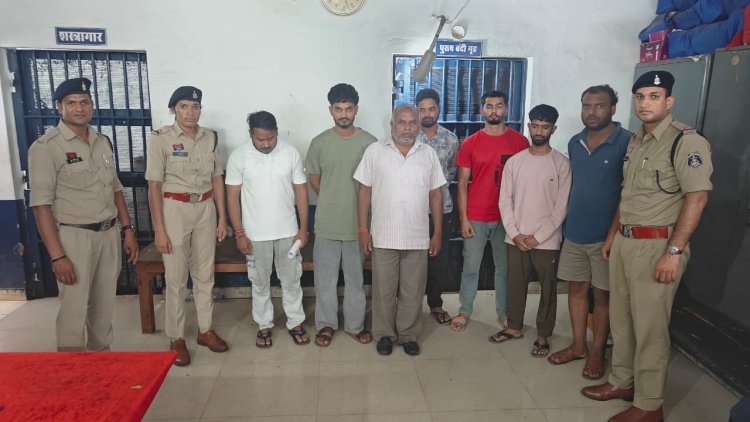 साइबर ठगी में बैंक खाते उपलब्ध कराने वाले नेटवर्क पर दुर्ग पुलिस की बड़ी कार्रवाई, 10 आरोपी गिरफ्तार