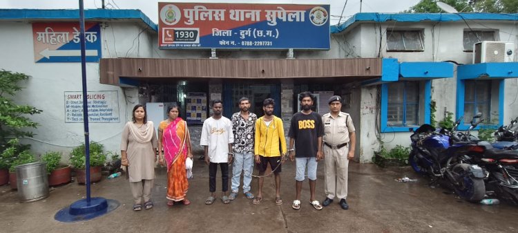 दुर्ग पुलिस का वारंटी अभियान तेज, तीन दिन में 274 वारंट तामील