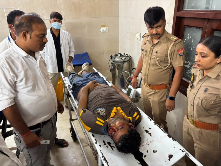 मुठभेड़ में एक लाख का इनामी बदमाश ढेर, STF और पुलिस की संयुक्त कार्रवाई