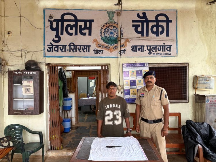 शराब के लिए पैसे नहीं दिए तो युवक पर चाकूनुमा हथियार से हमला, आरोपी गिरफ्तार