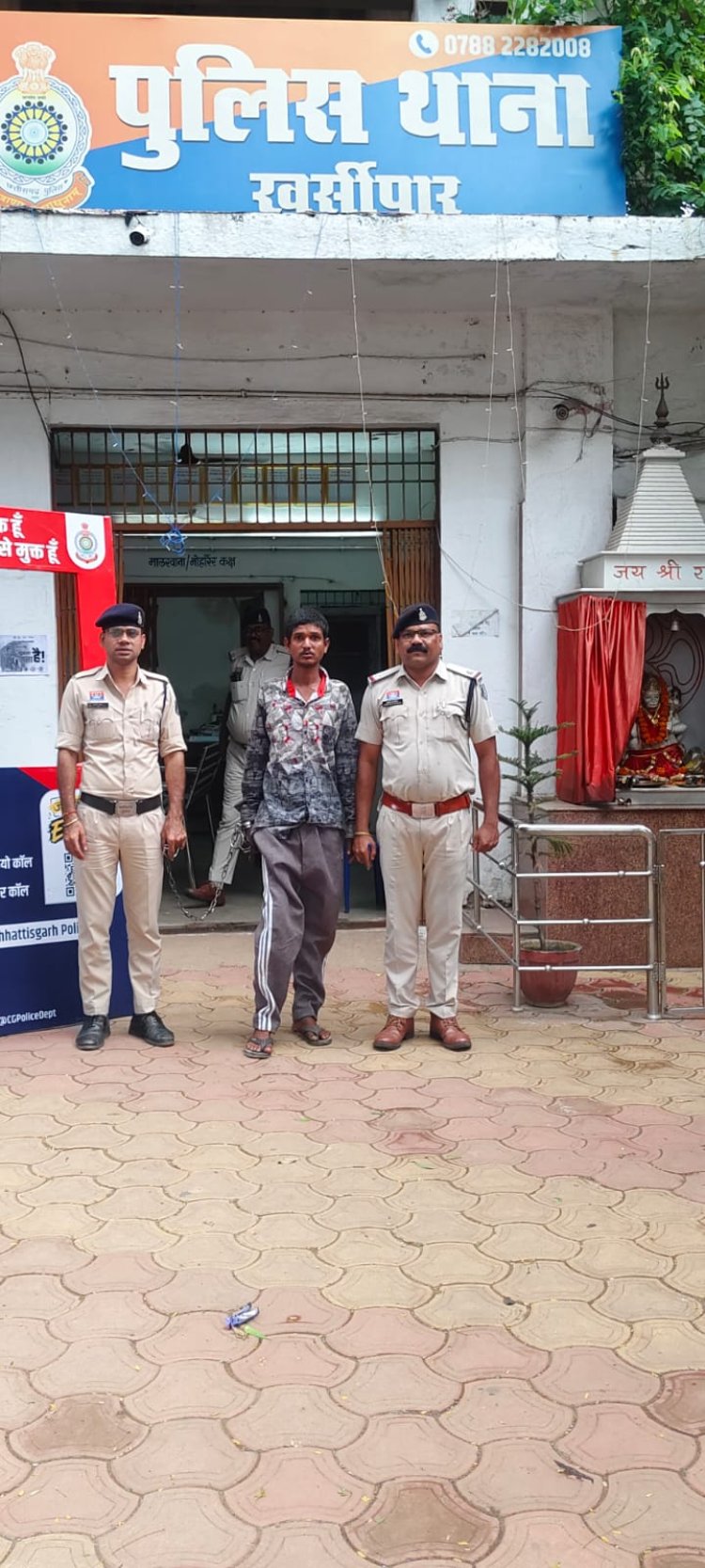 मिनी स्टेडियम के पास गांजे की बिक्री, पुलिस ने 19 वर्षीय युवक को दबोचा