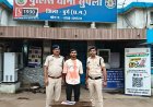 सुपेला में चापड़ लेकर राहगीरों को धमका रहा था युवक, पुलिस ने दबोचा