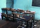 चलती कक्षा में अचानक गिरा छत का प्लास्टर, 9वीं के दो छात्र घायल