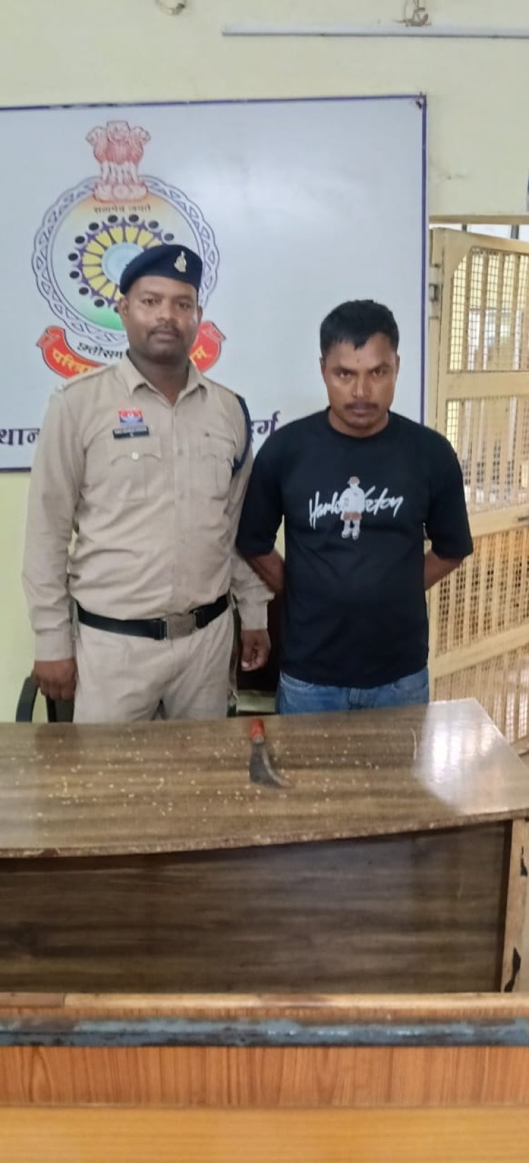 पुराने विवाद में मारपीट, चापड़ दिखाकर दी जान से मारने की धमकी, आरोपी गिरफ्तार