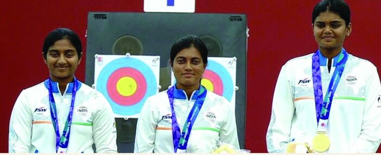 भारतीय महिला कंपाउंड तीरंदाजी टीम ने जीता एशियन गेम्स में स्वर्ण, चीन को 238-234 से हराया