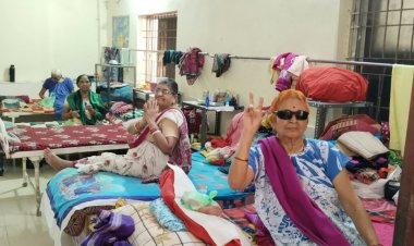 नवरात्रि की शुरुआत में दिशा संस्था ने जरूरतमंदों के बीच बांटी राहत सामग्री