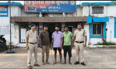 सुपेला घड़ी चौक पर भैंस और उसके बच्चे का क्रूरतापूर्वक परिवहन, महाराष्ट्र के तीन आरोपी गिरफ्तार