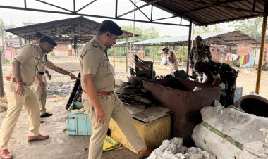 पुलिस का तड़के सुबह बड़ा एक्शन, 200 पुलिसकर्मियों ने बस्तियों में चलाया सघन चेकिंग अभियान