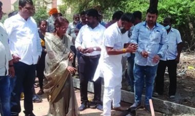 35 लाख से बनने वाली सड़क निर्माण कार्य का शुभारंभ