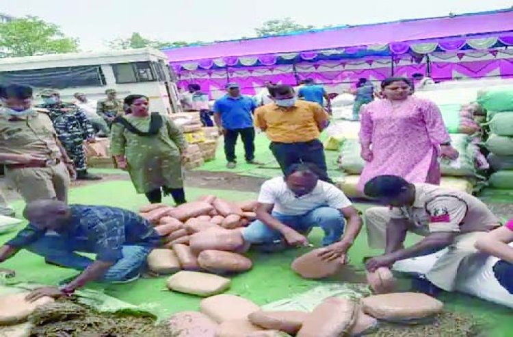 12 टन गांजा जलाकर तैयार कर दी बिजली