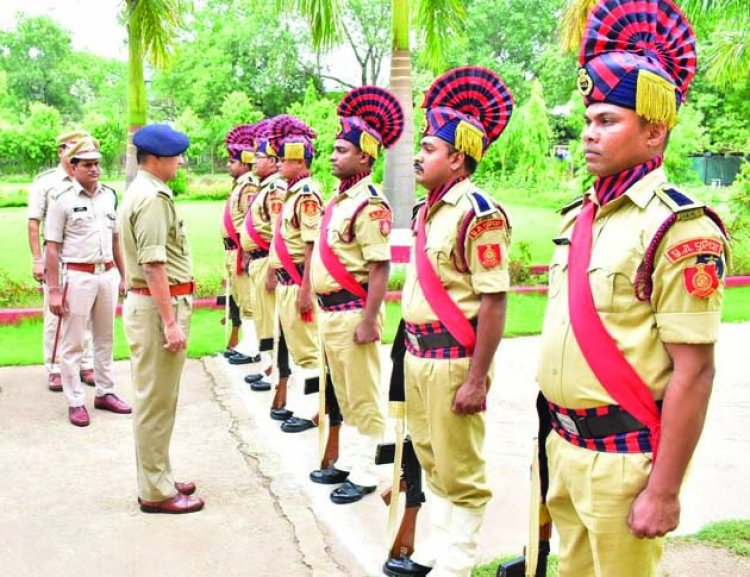 एसपी ने रक्षित केंद्र का निरीक्षण कर देखी व्यवस्था