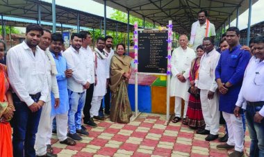 रिसाली निगम का पहला पौनी पसारी बाजार का लोकार्पण