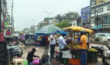 संडे बाजार सुपेला की व्यवस्था को नहीं सुधार सकी नगर निगम