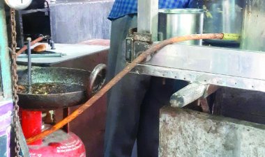 शहर के होटलों में घरेलू एलपीजी का धड़ल्ले से उपयोग
