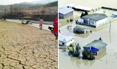 रेगिस्तान में अचानक आ गई बाढ़, कई लोग मरे