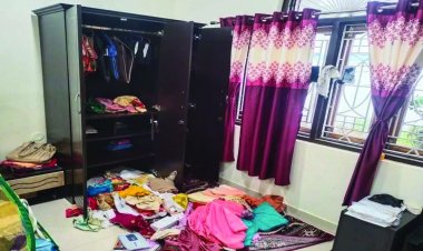 अस्पताल में भर्ती शिक्षक के घर चोरी, लाखों के सामान पार