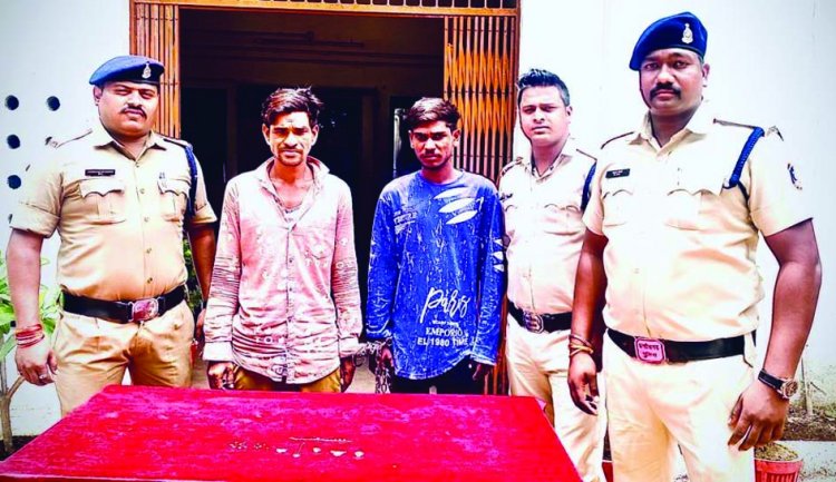 पुलिस की तत्परता से पकड़ा गया चोरी का आरोपी