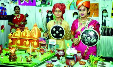 प्रदर्शनी में विद्यार्थियों ने अपनी प्रतिभाओं का किया प्रदर्शन