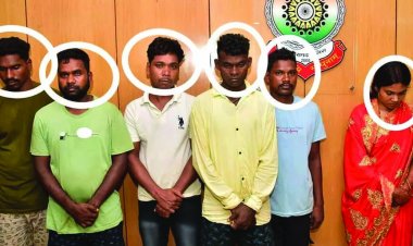 फर्जी नक्सली बनकर सरपंच से 5 लाख रुपये की उगाही, 6 गिरफ्तार