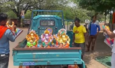 घर-घर विराजे POP की मूर्तियां, जिला प्रशासन के निर्देश की उड़ी धज्जियां