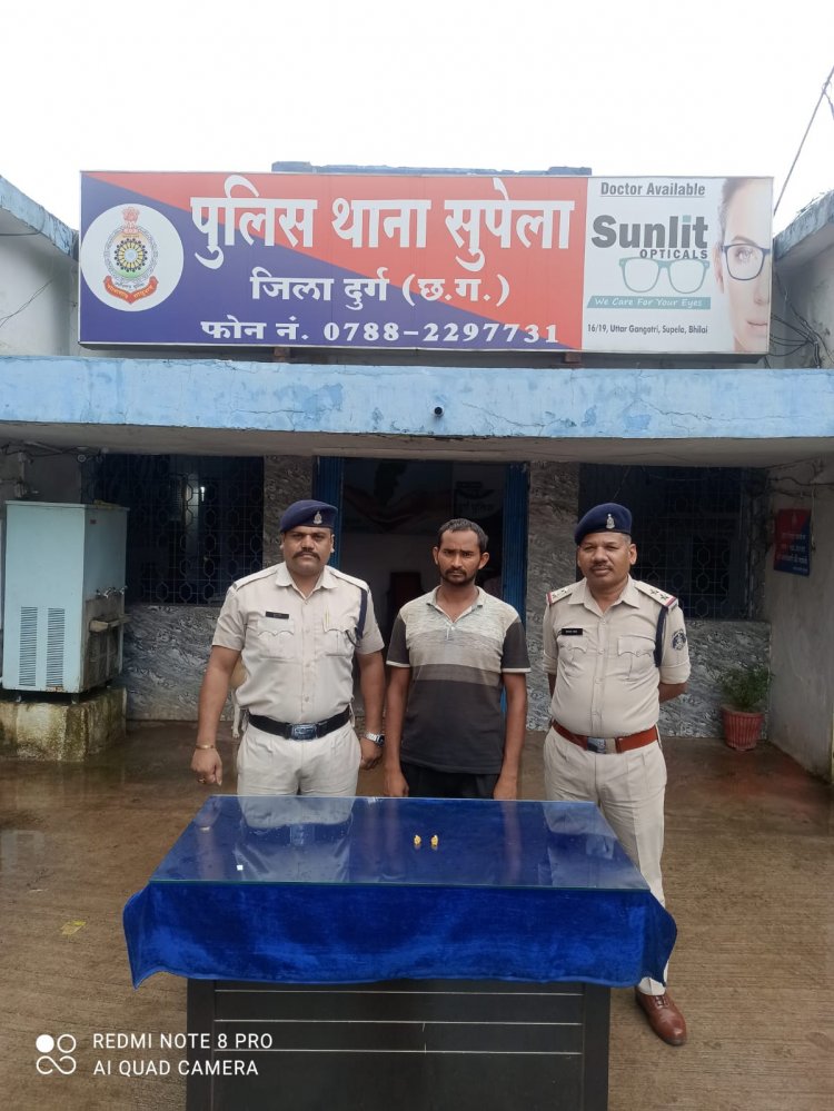 12 महीने से फरार आरोपी सुपेला पुलिस की सक्रियता से पकड़ाया