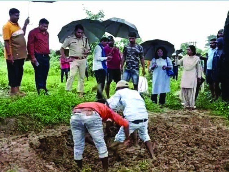 बहन राखी में नहीं पहुंची तो ससुराल पहुंचा भाई, ससुरालवालों ने तीन दिन पहले ही दफना दिया था महिला का शव